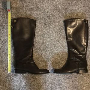 Franco Sarto Brown Leather Boots